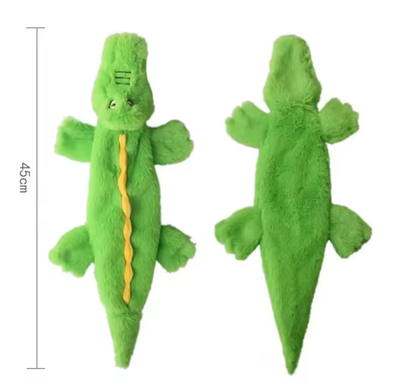 Funny Plush Dog Toy – Squeaky, Stuffing-Free Chew & Crinkle Pet Toy