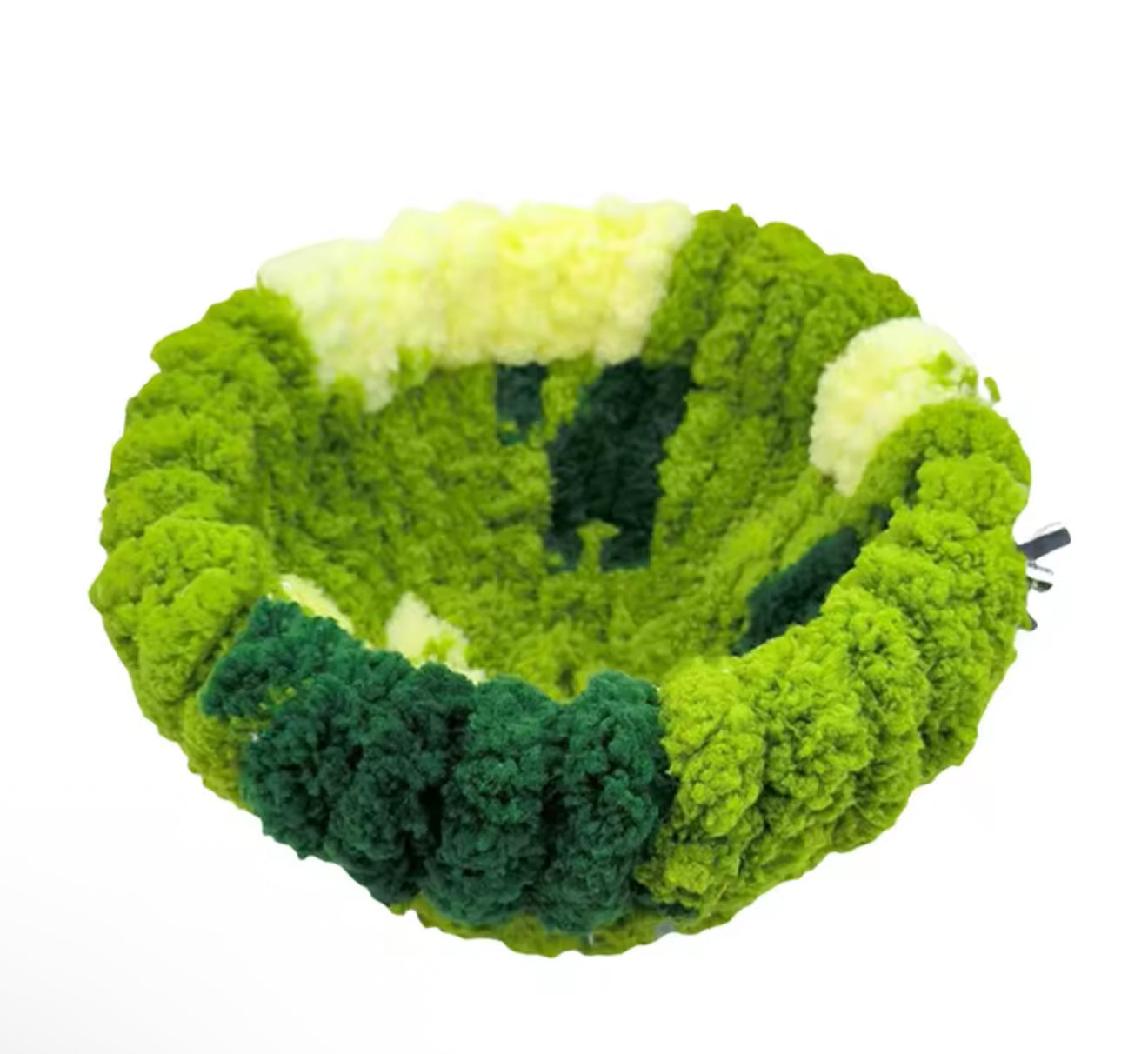 Plush Bird Nest Bed – Cozy Round Sleeping House for Parrots and Small Animals, Autumn & Winter Cage Accessory