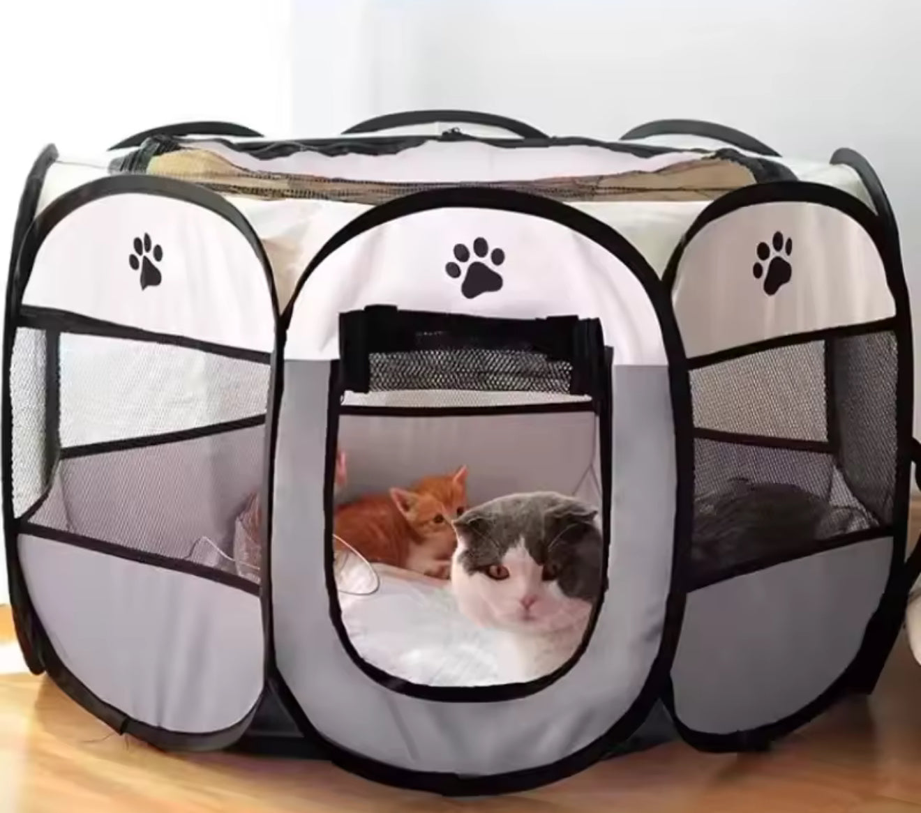 Portable & Foldable Pet Tent - For Pets on the Move!