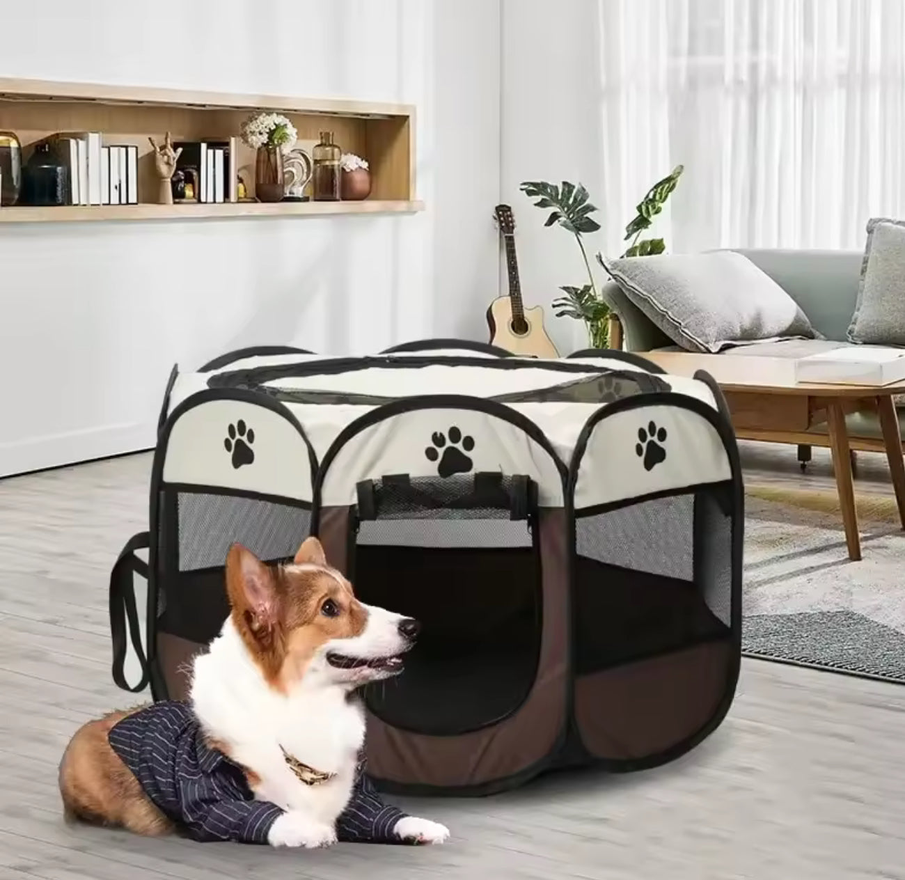 Portable & Foldable Pet Tent - For Pets on the Move!