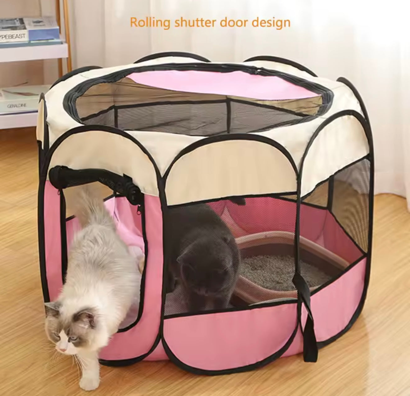 Portable & Foldable Pet Tent - For Pets on the Move!