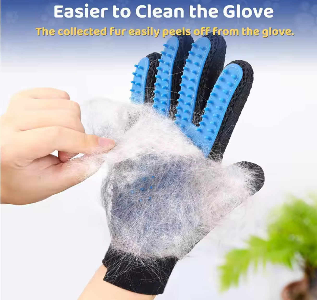 Pet Grooming Glove — Groom, De-Shed & Massage!