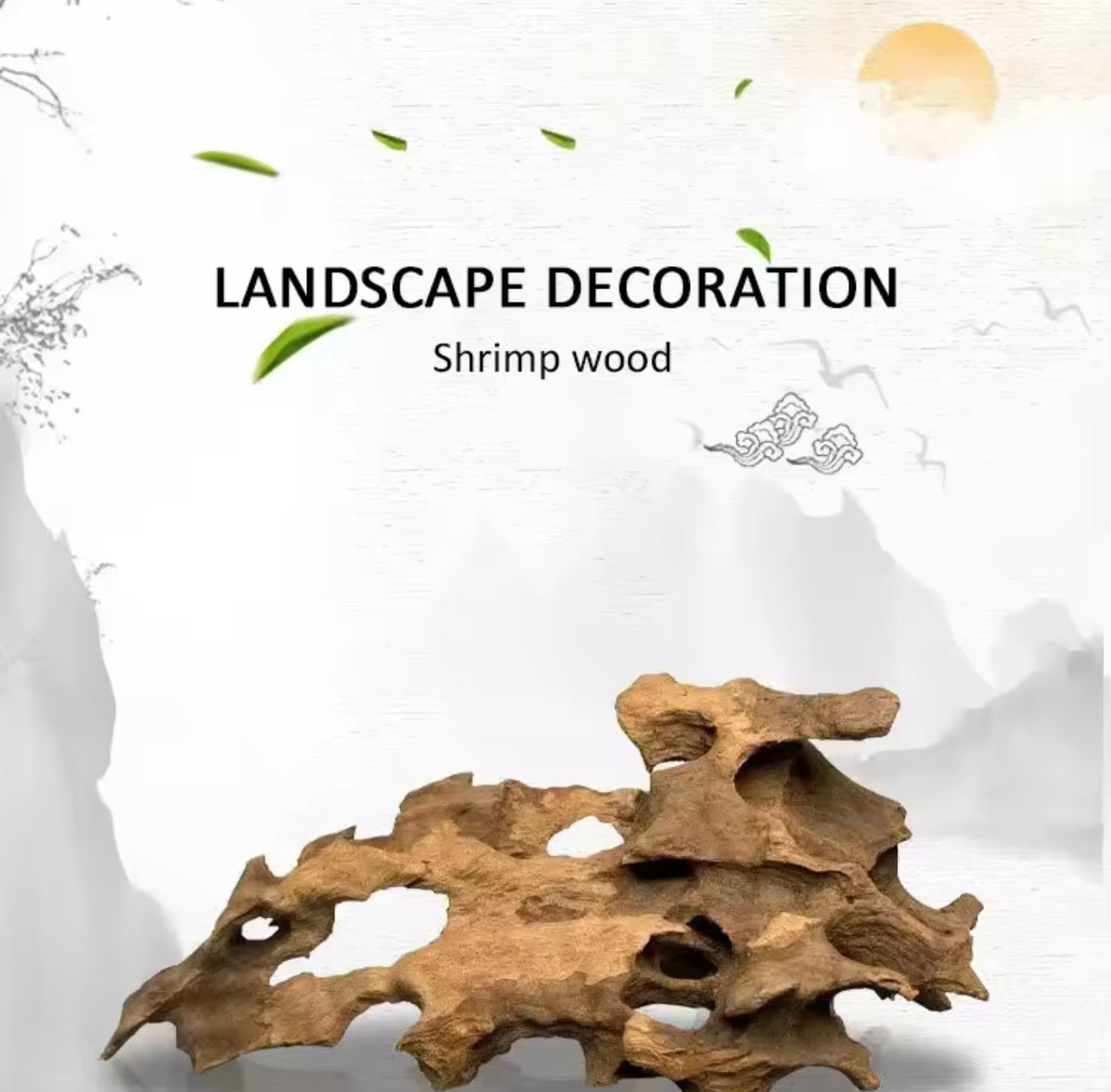 Natural Porous Wood Driftwood Aquarium Ornament