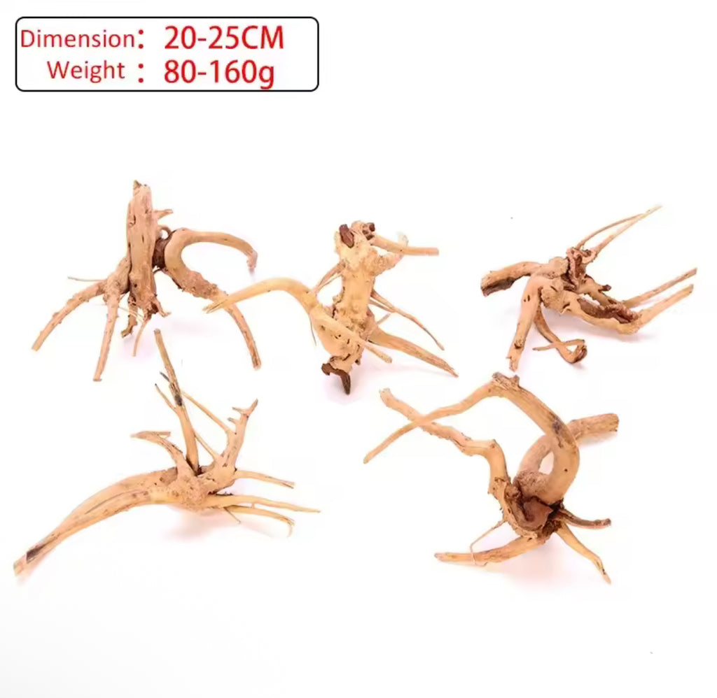 🌿 Natural Wooden Driftwood Tree Trunk Decoration